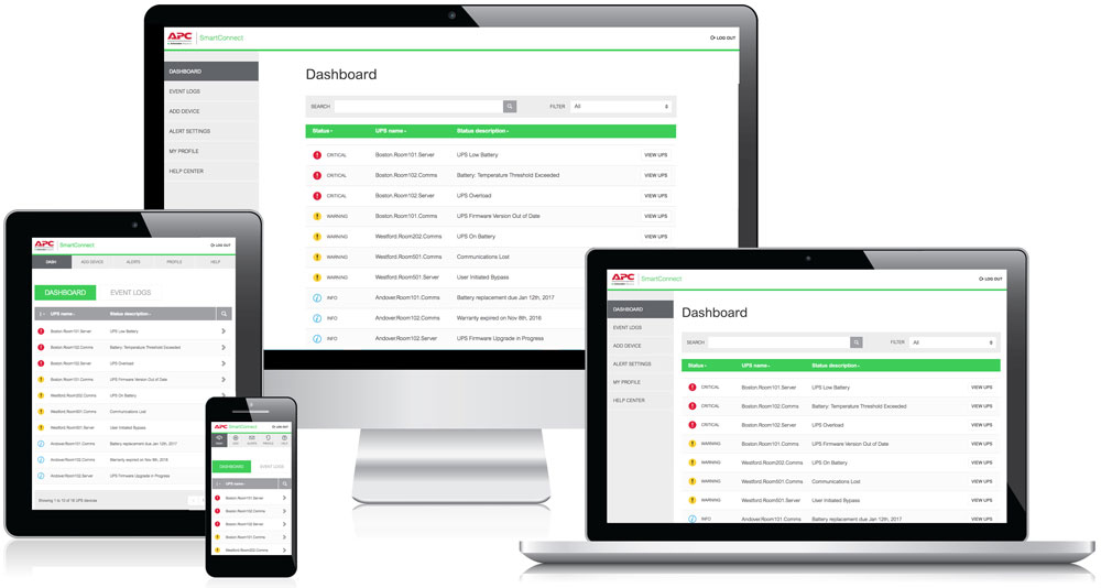 APC EcoStruxure IT Web Portal Standard 1Y Plan for Smart-UPS