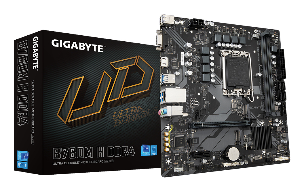 MB Gigabyte B760M H DDR4 (B760,