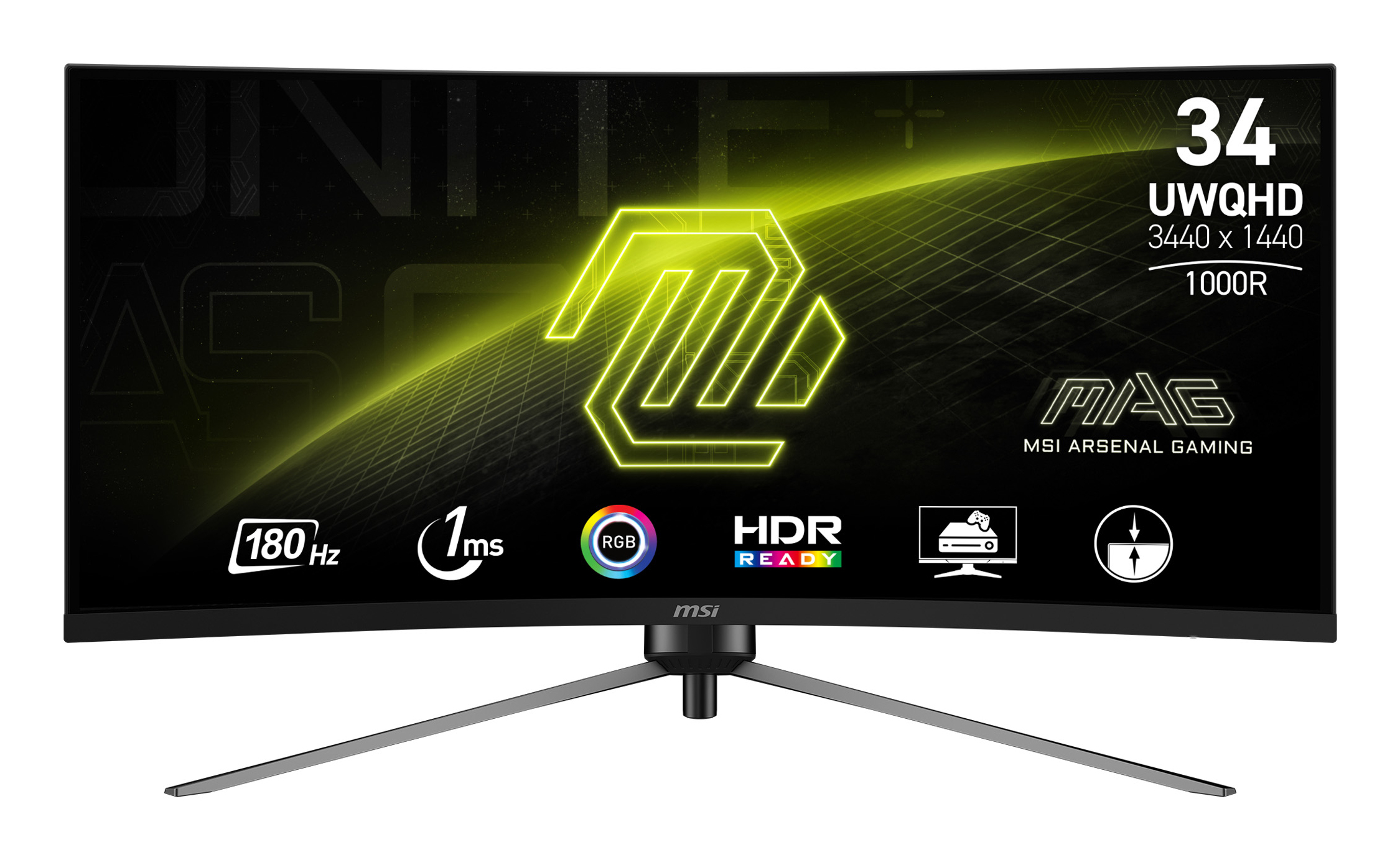 MSI MAG 345CQR 34" VA Curved 3440x1440
