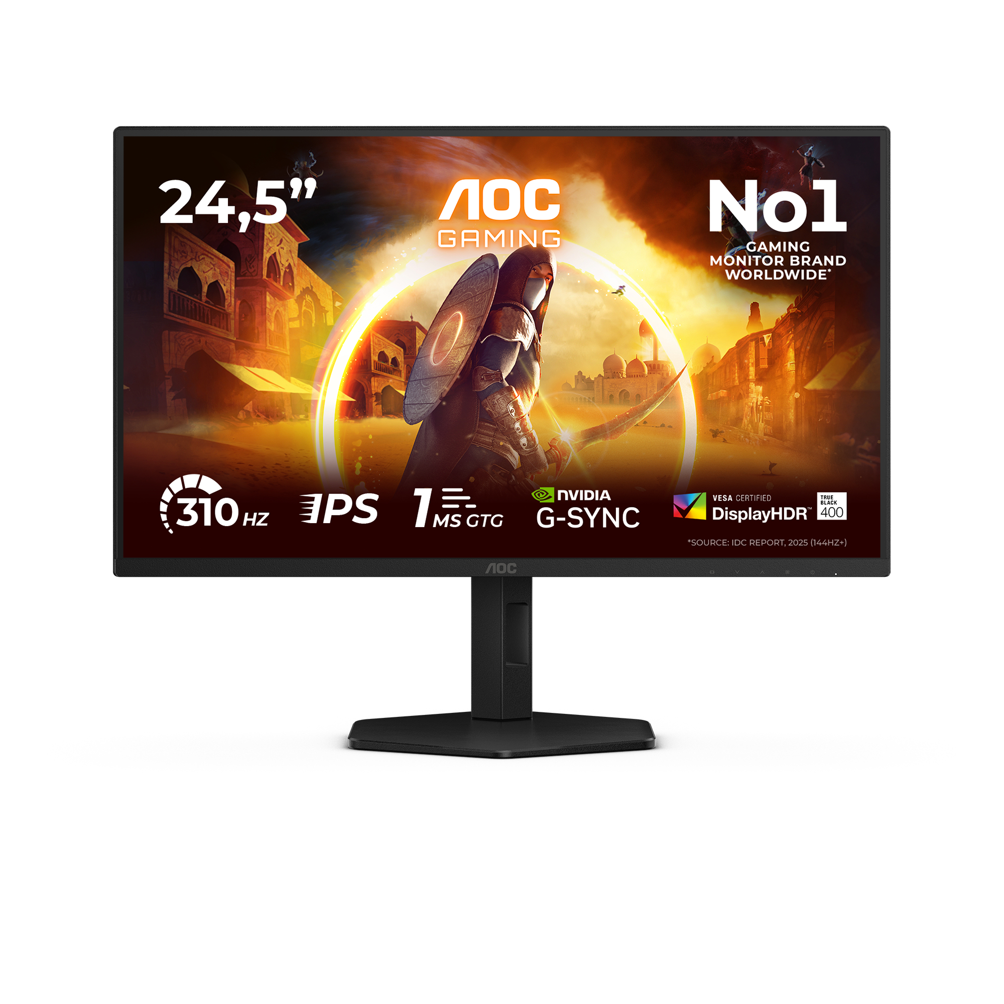 AOC Gaming skærm - WLED - Fast IPS - F