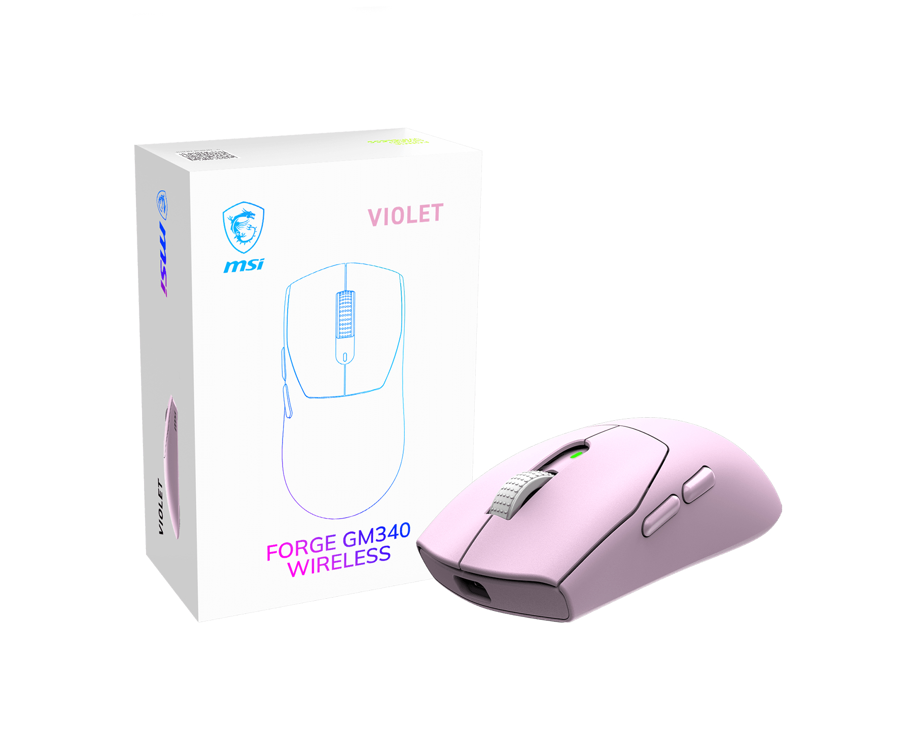 MSI FORGE GM340 W VIOLET