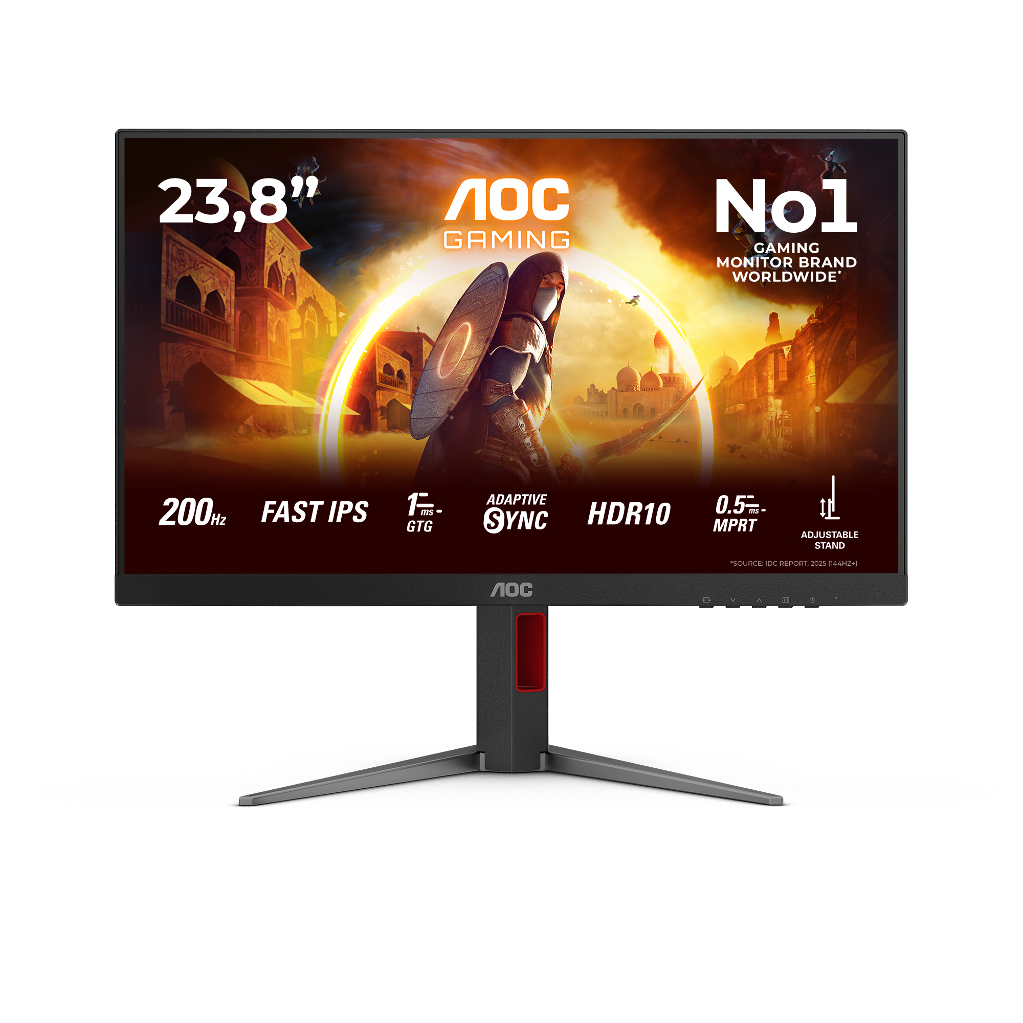 AOC skærm - WLED - 24" - Full HD 1920x