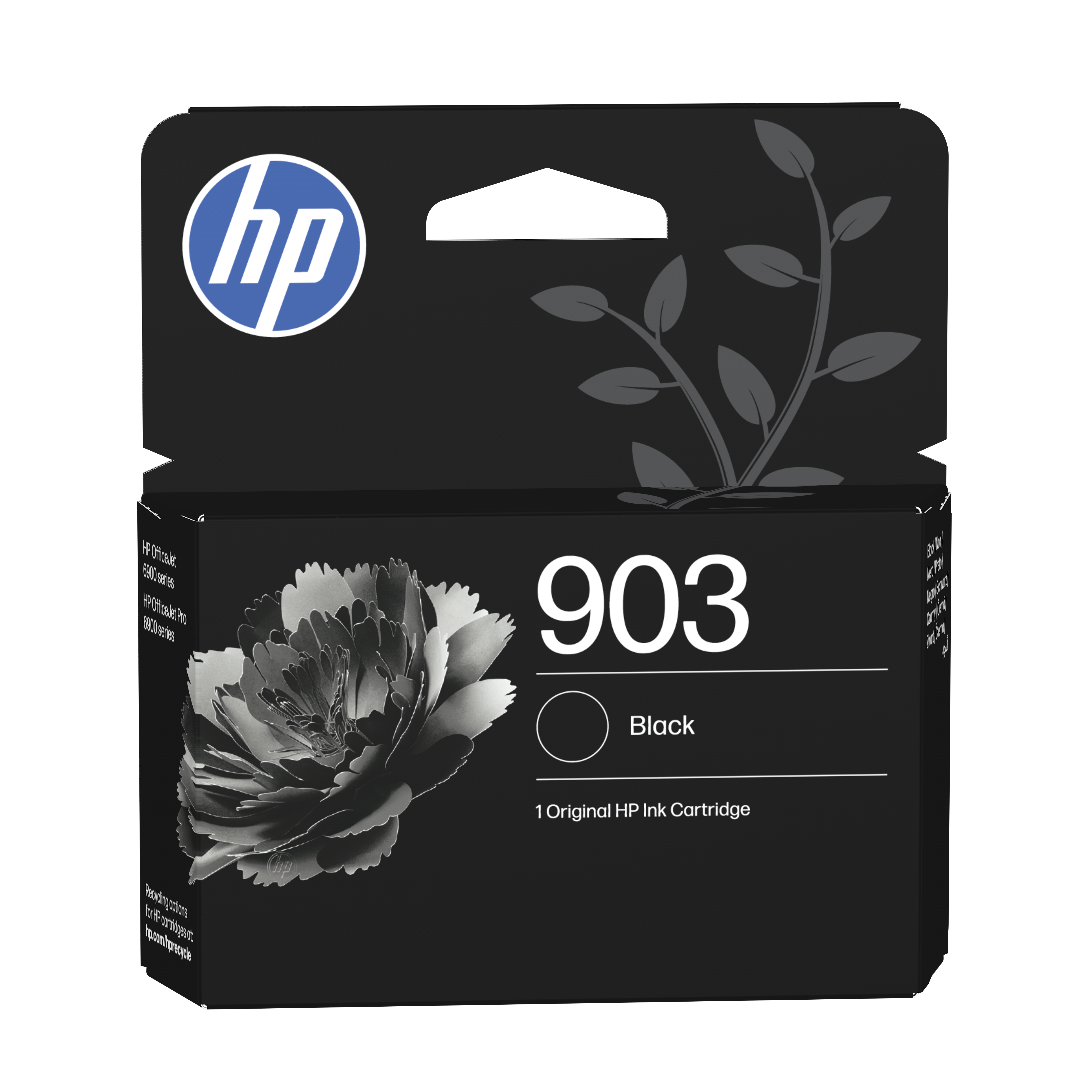 HP 903 Black Original Sort 300 sider Blæk