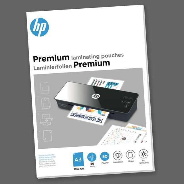 HP Premium Laminierfolien A3 80 Micron