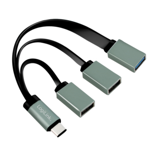 LogiLink USB-C hub, 3-Port - hub - 3 p