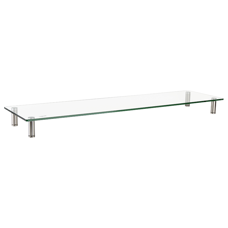 Logilink Monitorerhöhung/-Tisch aus Glas, extra breit