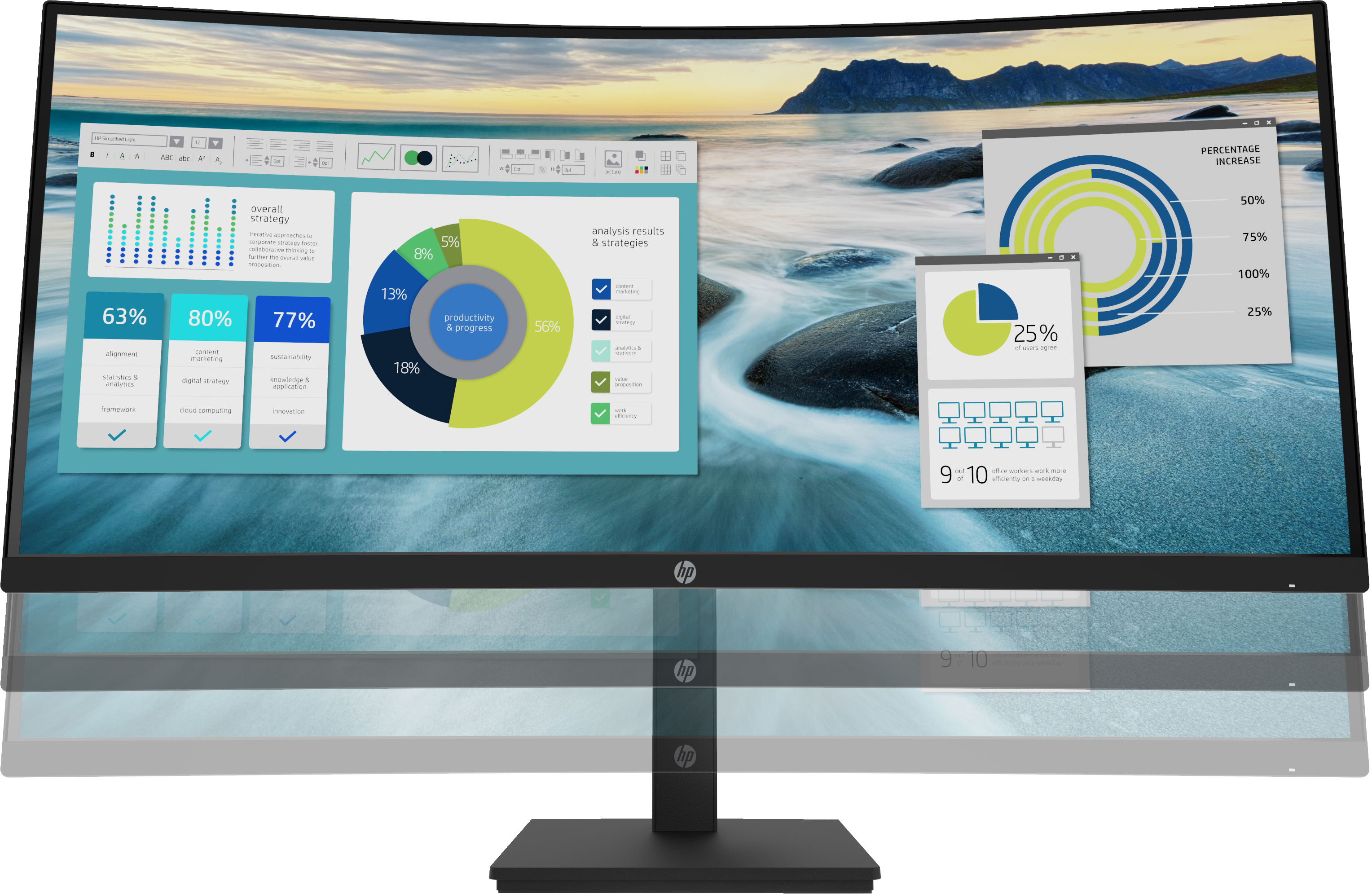 HP P34hc G4 computer monitor  86.4 cm (34") 3440 x 1440
