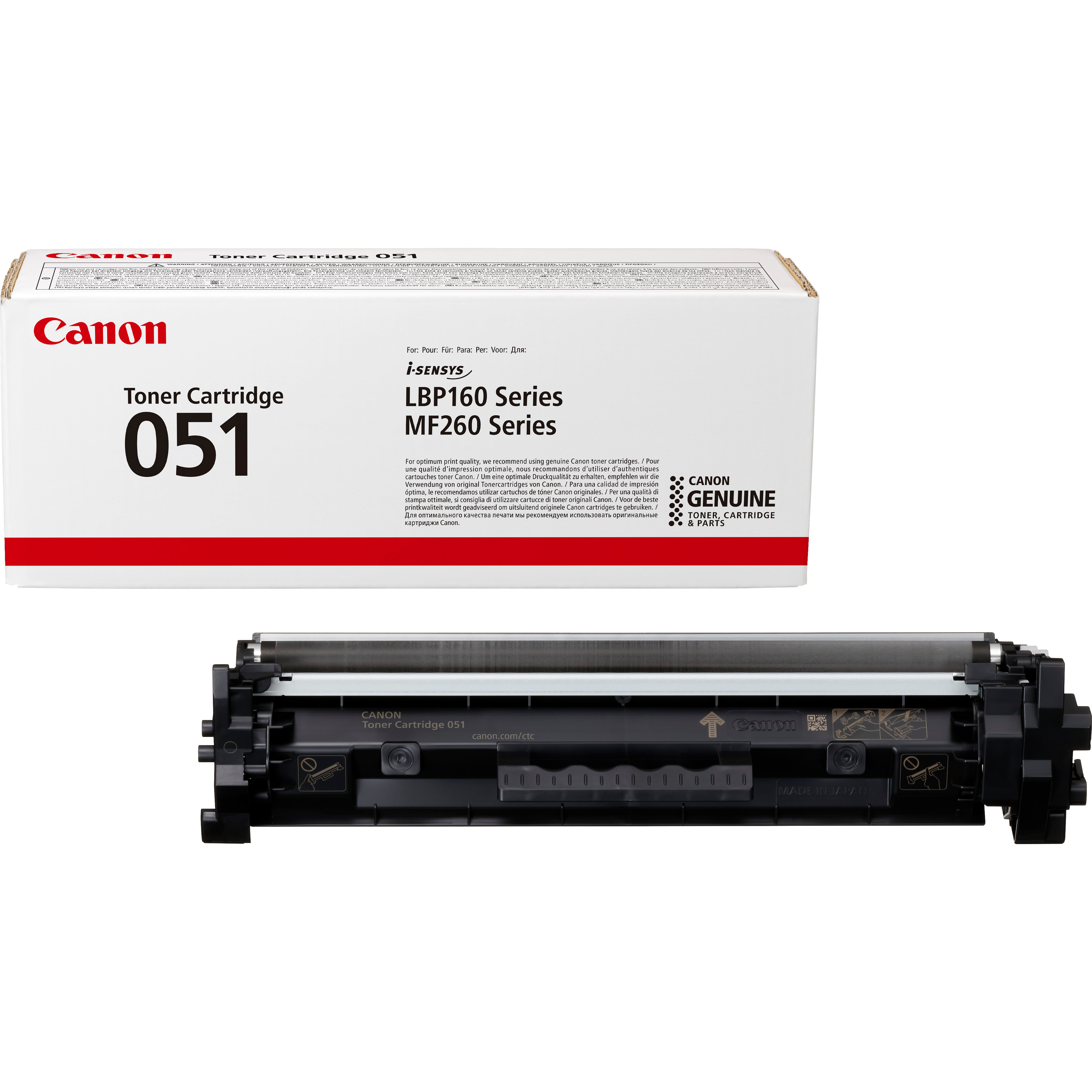 Canon Cartridge 051 Black Schwarz (2168C002)