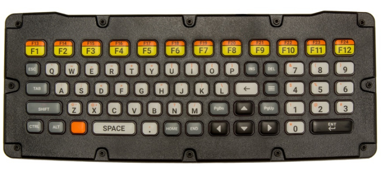Zebra Tastatur - hinterleuchtet - USB - QWERTY