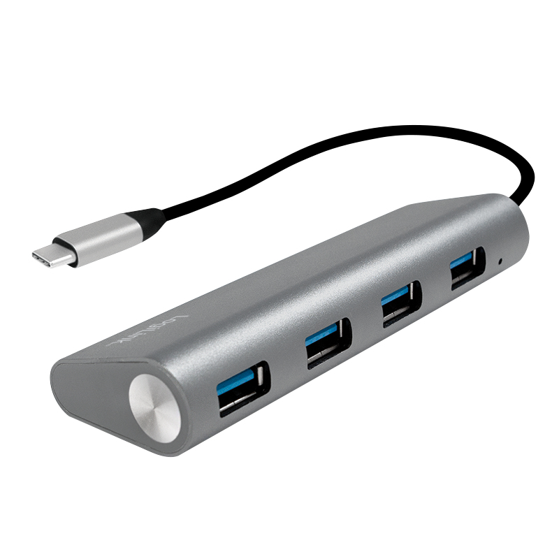 LogiLink USB-C 3.1 hub, 4 port - hub -