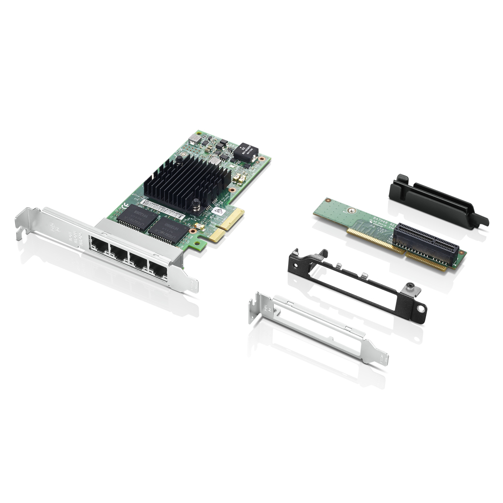 Intel I350-T4 - netværksadapter - PCIe