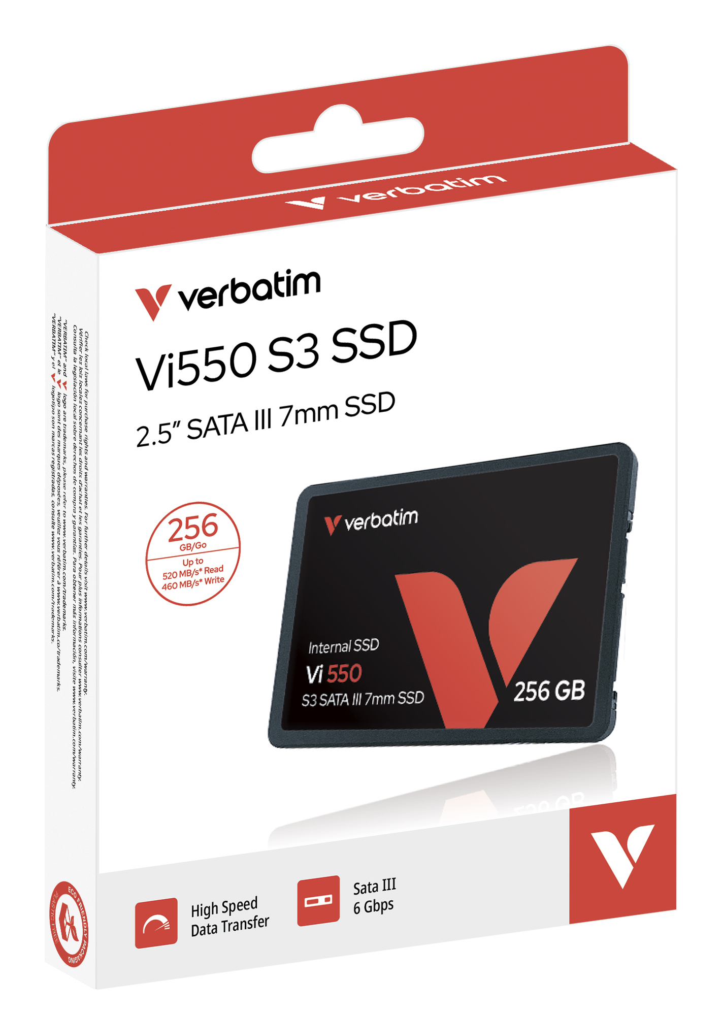 Verbatim Vi550 - 256GB - SATA 6 Gb/s