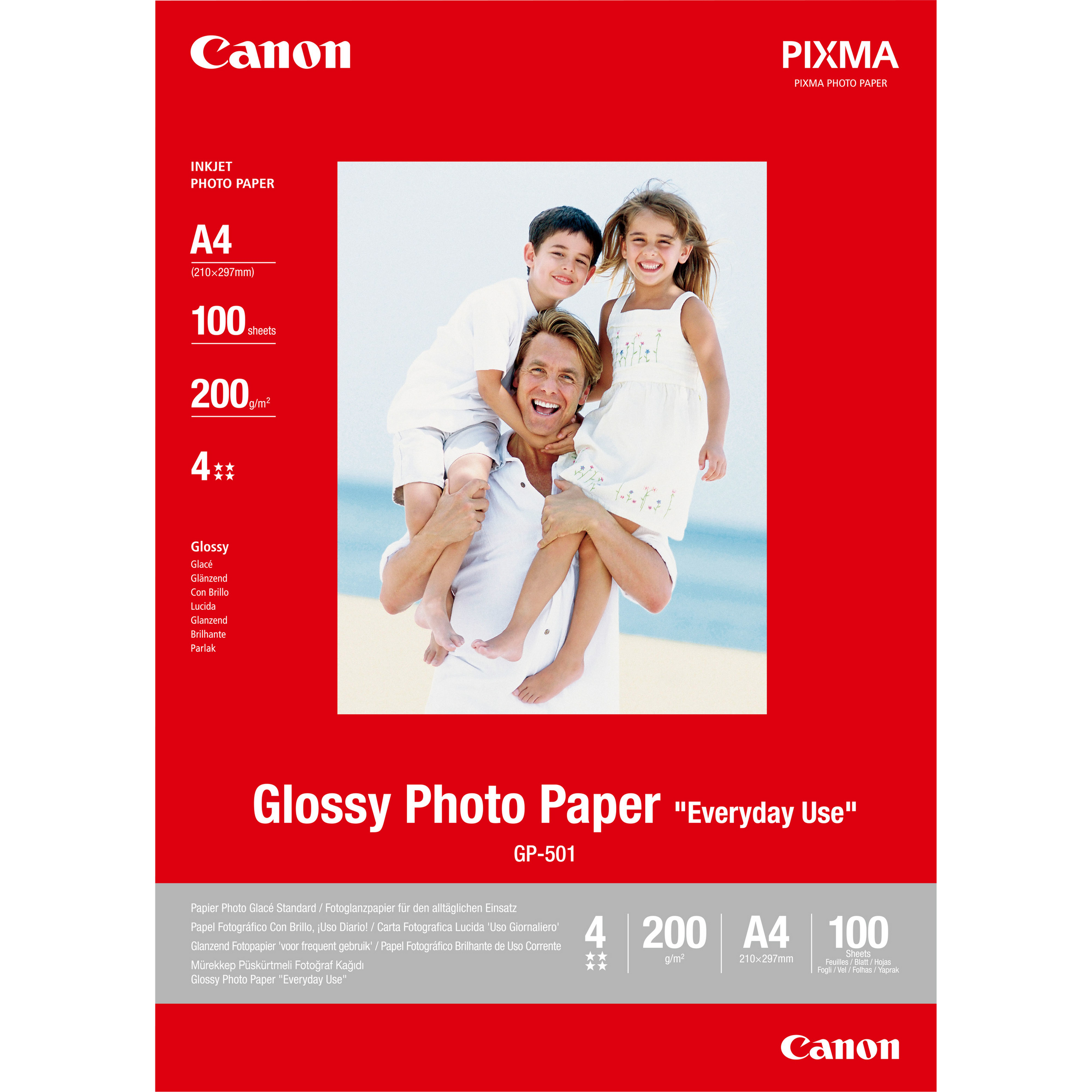CANON GP-501 photo paper glossy A4 100Blatt