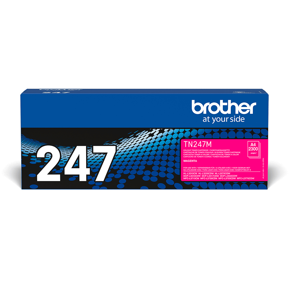 Brother Toner TN247M | 2300Sider | Magenta
