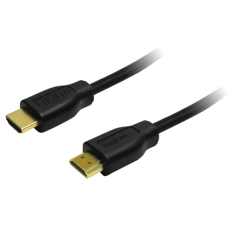 Logilink HDMI cable, A/M to A/M, 4K/30 Hz, black, 0.5 m