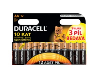 *Duracell Basic AA/LR6 BL12