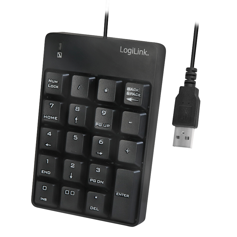 LogiLink ID0184 numerisk tastatur Note