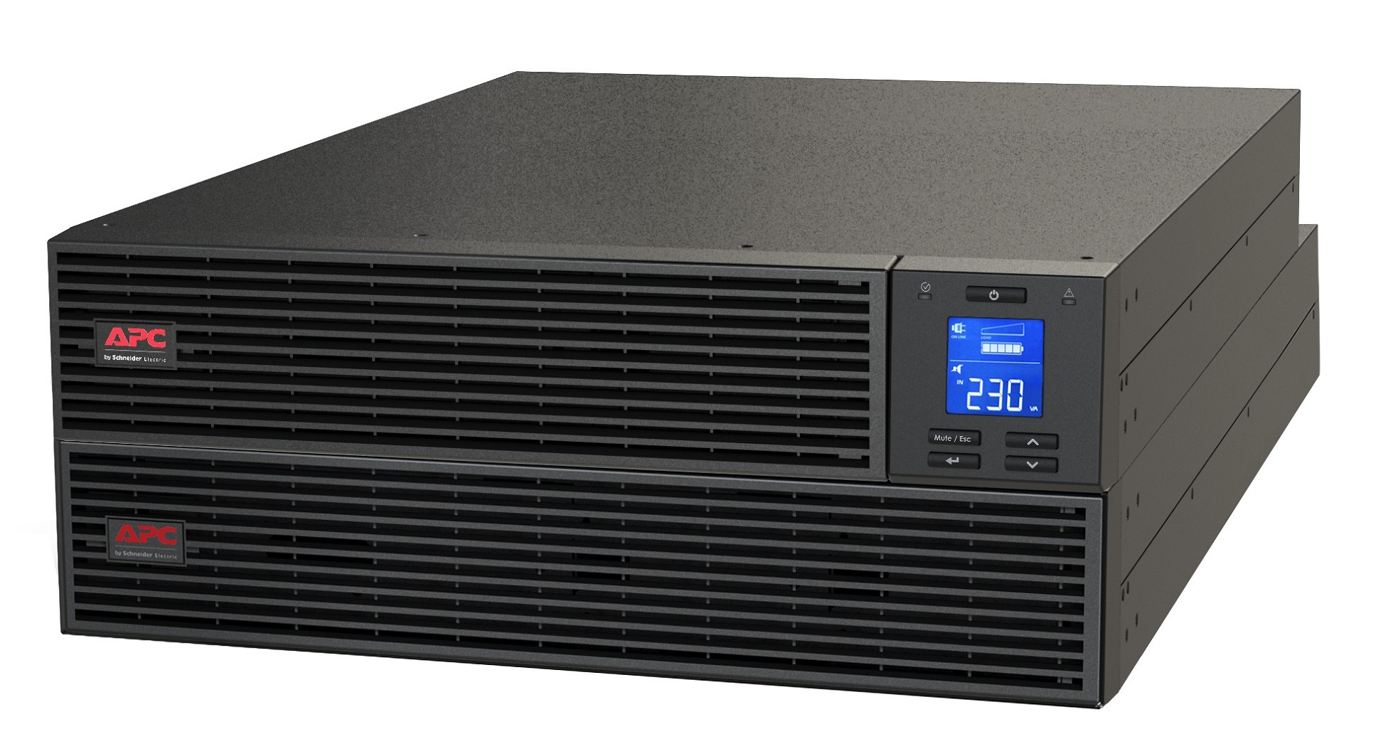 APC Easy UPS SRV SRV6KRIRK UPS rack-mountable AC 220/230/240V 6000Watt 6000VA USB RS-232 4U