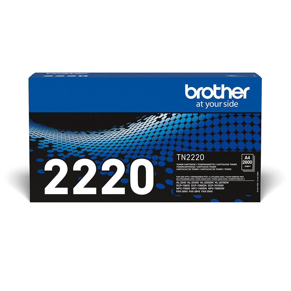 Brother Toner TN-2220 Schwarz bis zu 2.600 Seiten nach ISO 19752