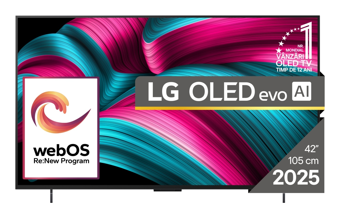 LG C5 Series OLED42C51LA 42 4K UHD (2160p) Smart TV