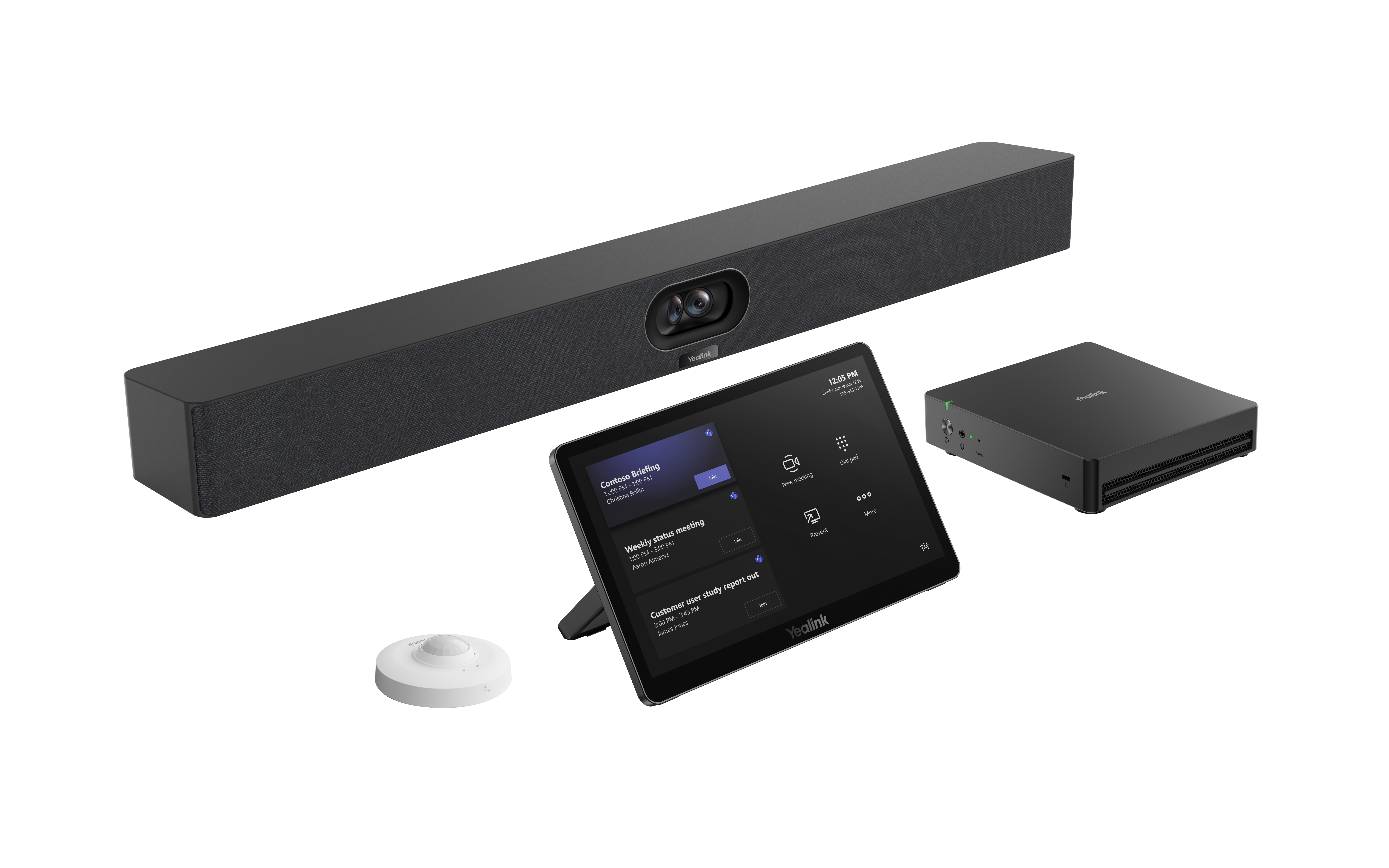 Yealink Mvc S40-C5U-000 Video  Conferencing System 12  Person(S) 48 Mp Ethernet Lan Group Video Conferencing System