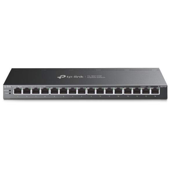 TP-Link TL-SG116P V1 Switch 16-porte Gigabit PoE+