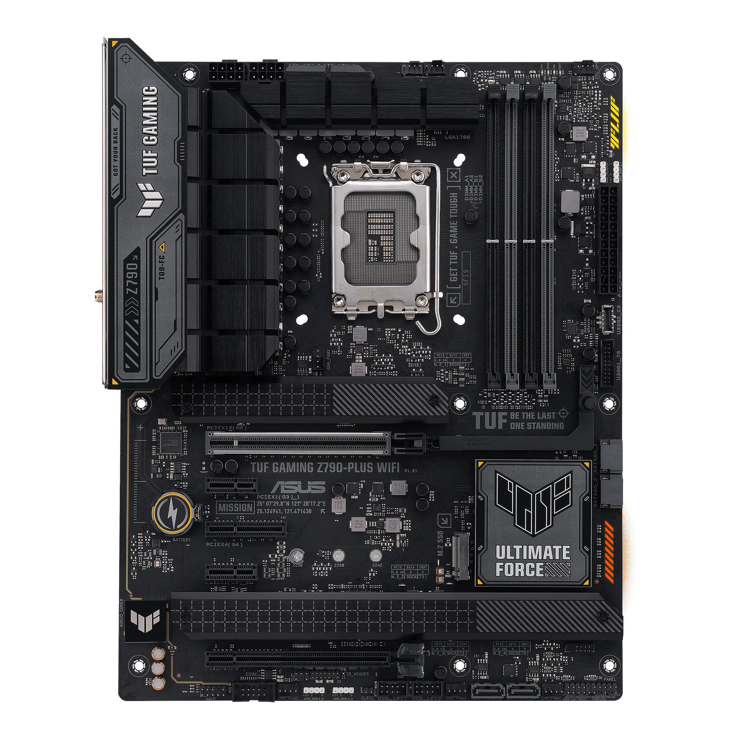ASUS TUF GAMING Z790-PLUS WIFI ATX LGA1700 sokkel Intel Z790