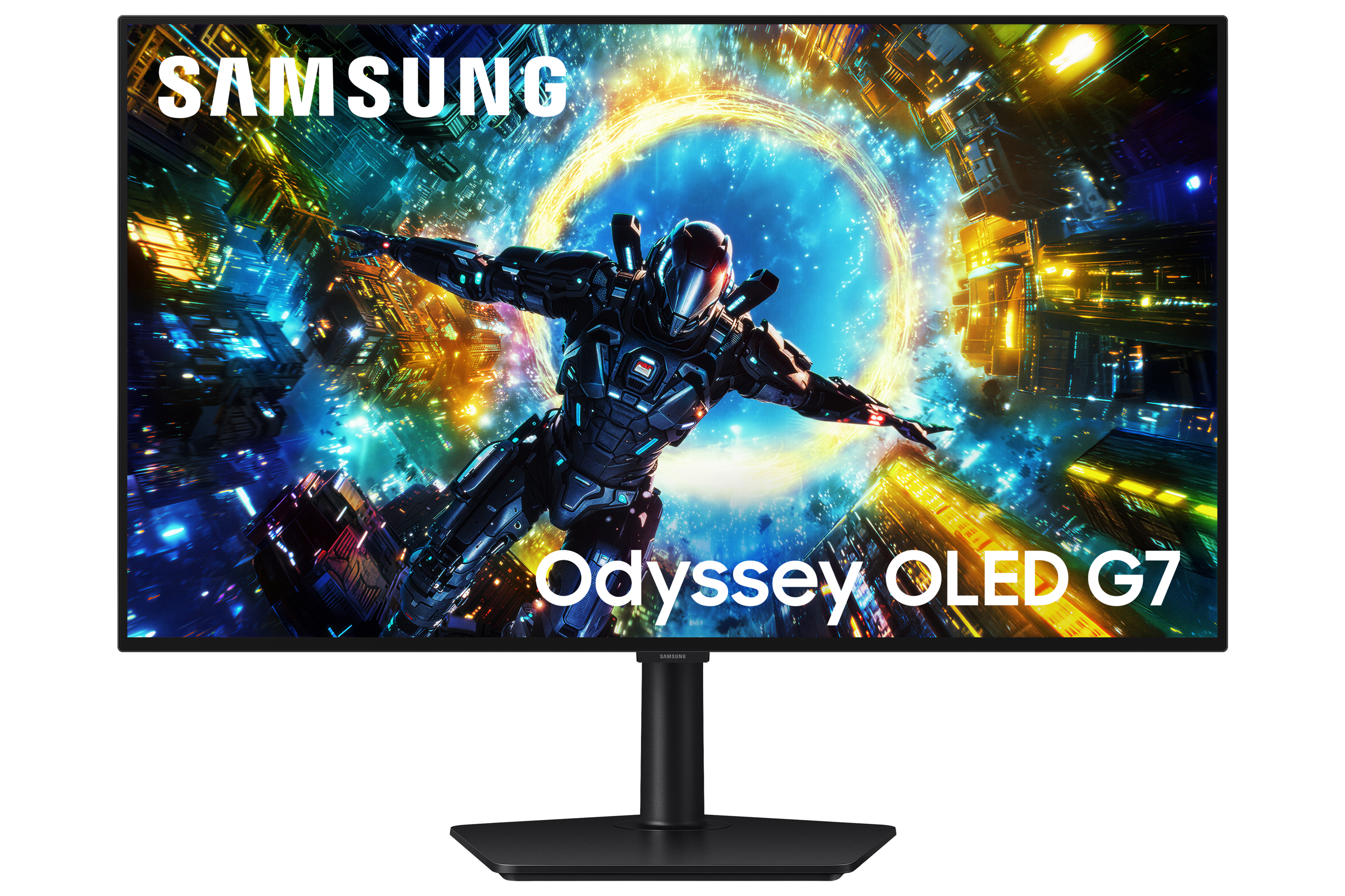 81,3 cm (32") 3840 x 2160 Pixel SAMSUNG LS32HG732SUXEN 16:9 4K Ultra HD OLED 0,03 ms 330 Hz HDR DisplayPort HDMI Pivot Height VESA