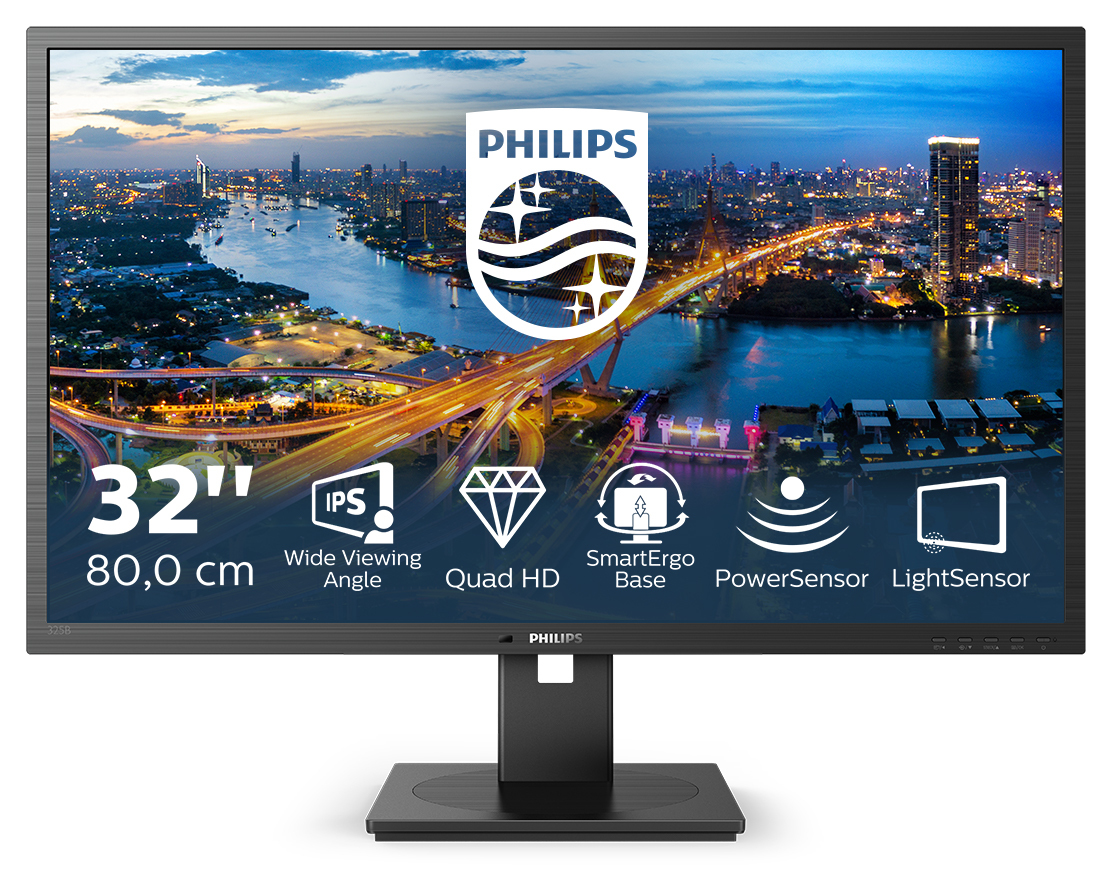 Philips B Line 325B1L/00 computerskærm