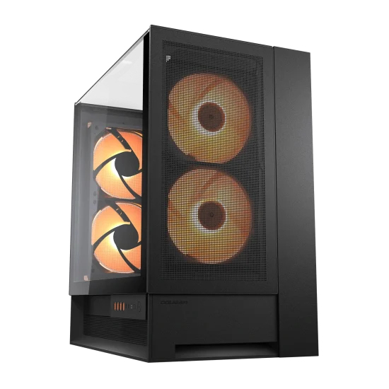 Midi COUGAR OmnyX, ARGB, Schwarz