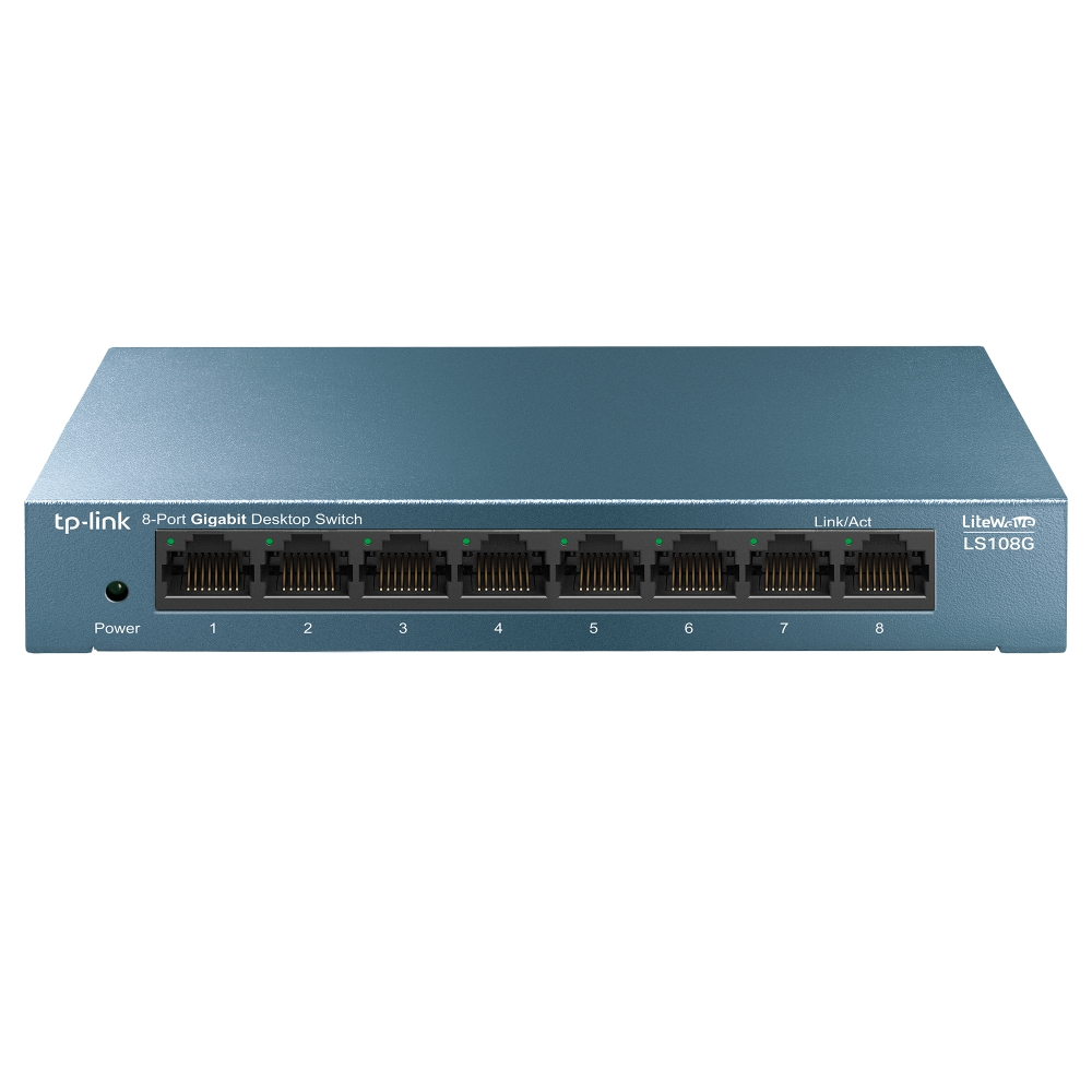 TP-Link LS108G | Desktop Switch | 8x Port | 1Gbit/s