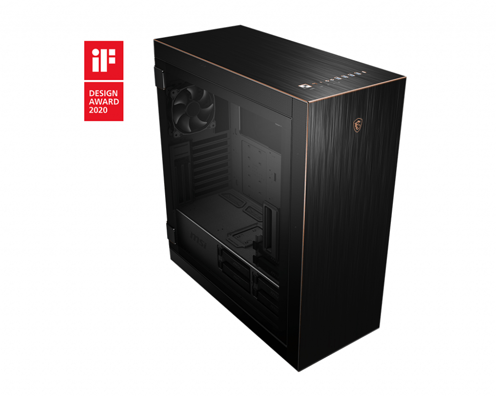 MSI MPG SEKIRA 500G Tower Udvidet ATX Sort Guld