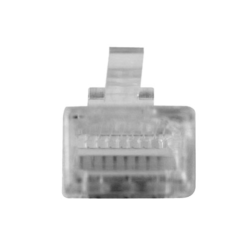 RJ45 (8P/8C) modulaire connector for round cable with solid conductors