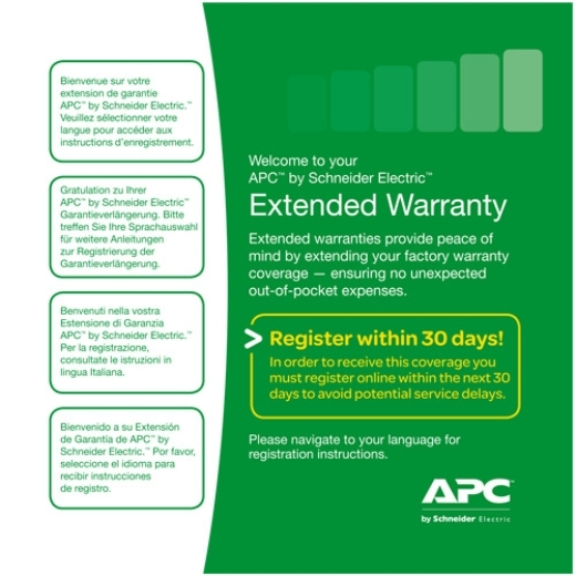 APC Extended Warranty - support opgrad