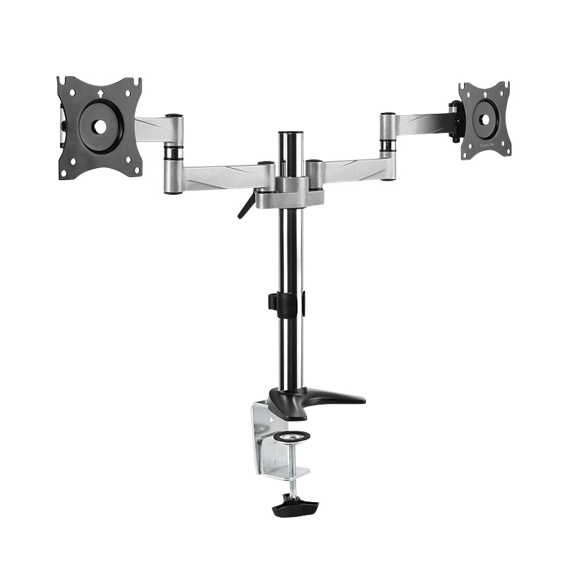 Logilink TIS 13"-27" 2TFT 3Gelenke silb. Max.8KG,342mm Arm