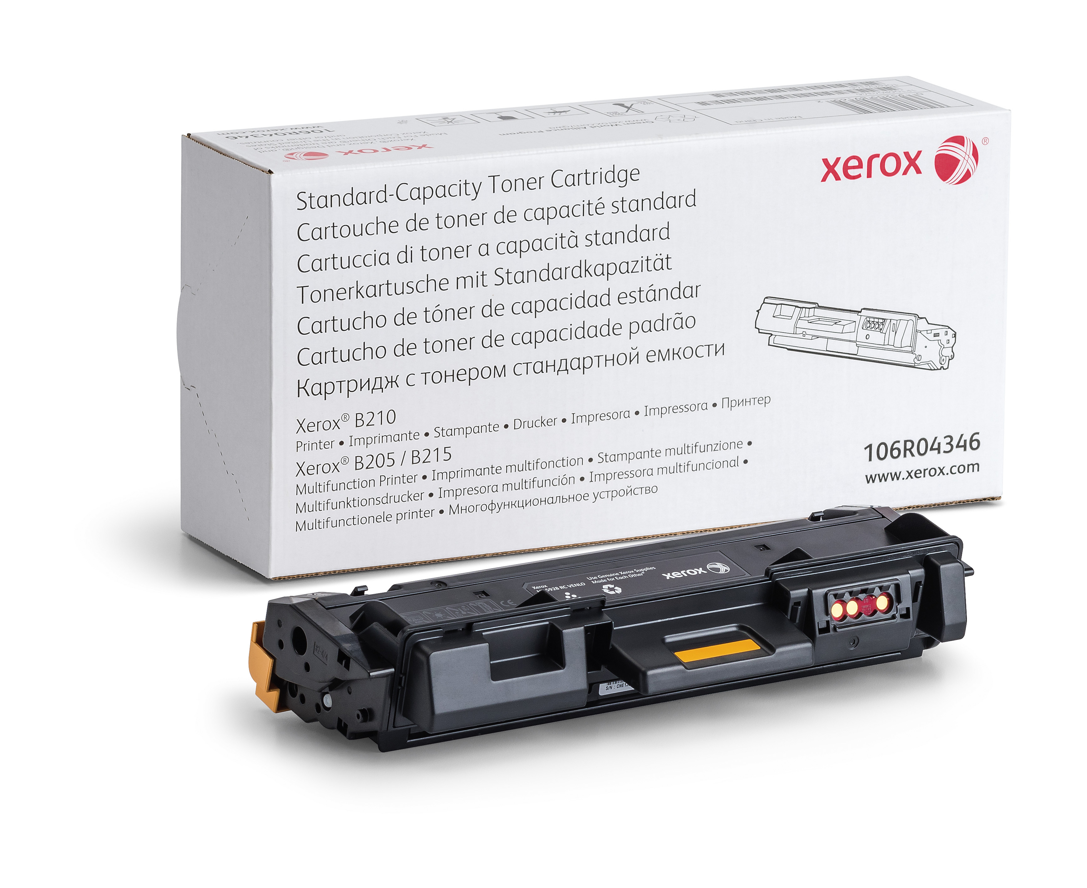 Xerox Toner 106R04346 Schwarz