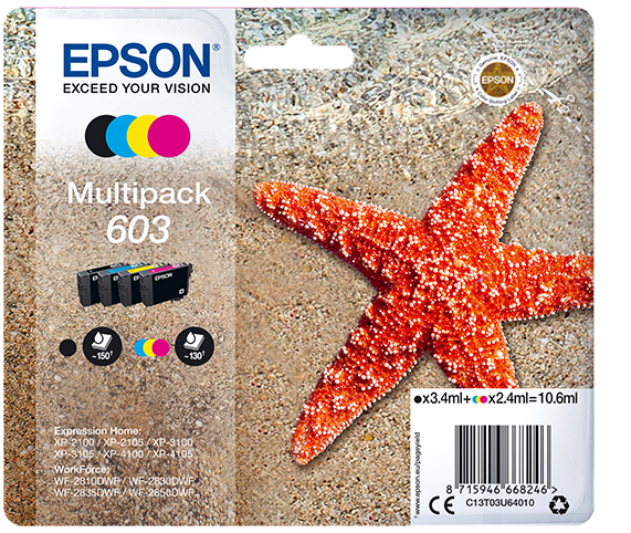 Epson 603 Multipack C13T03U640