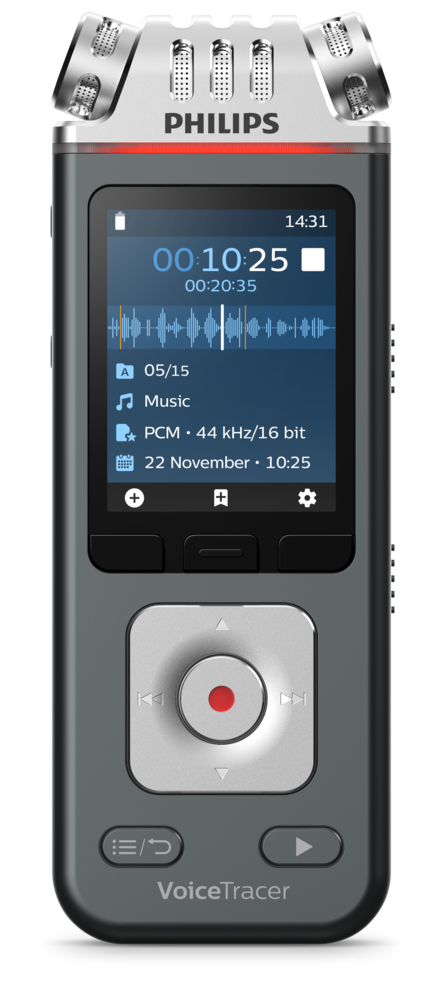 Philips Voicetracer Black, Grey