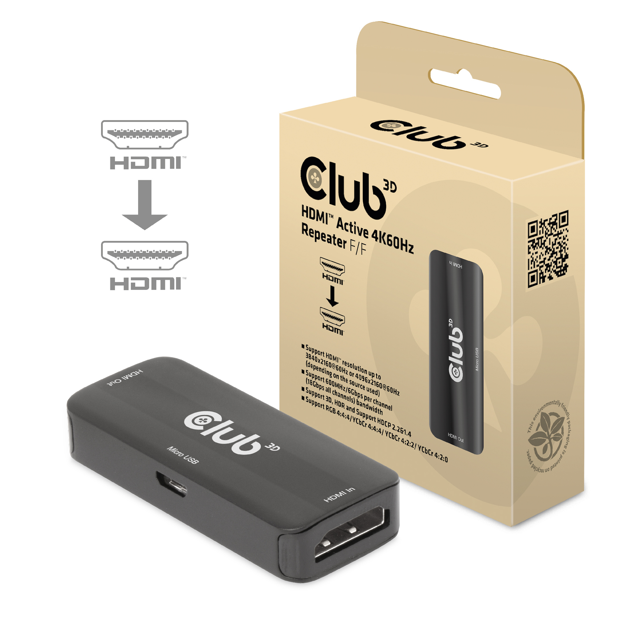 Club3D Repeater HDMI > HDMI