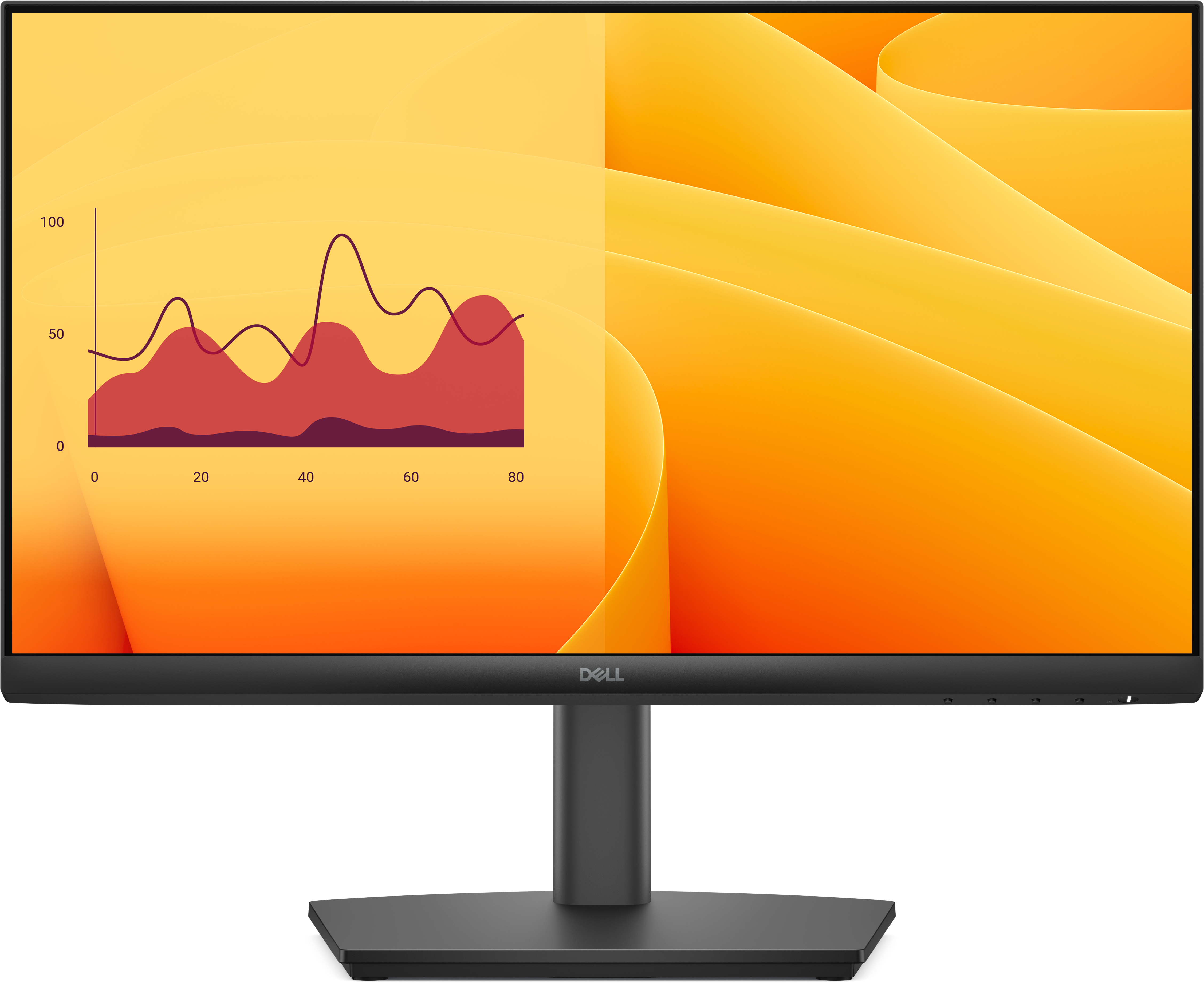 Dell Pro E2225HSM skærm - LED baglys -