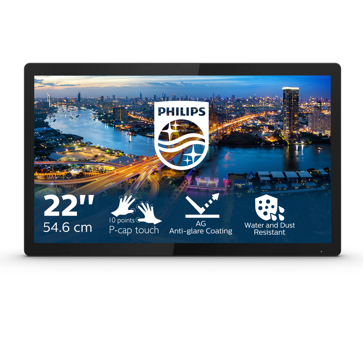 Philips B Line 222B1TFL/00 - 54.6 cm (21.5 Zoll) - 400 cd/m² - Full HD - LED - 16:9 - 1920 x 1080 Pixel