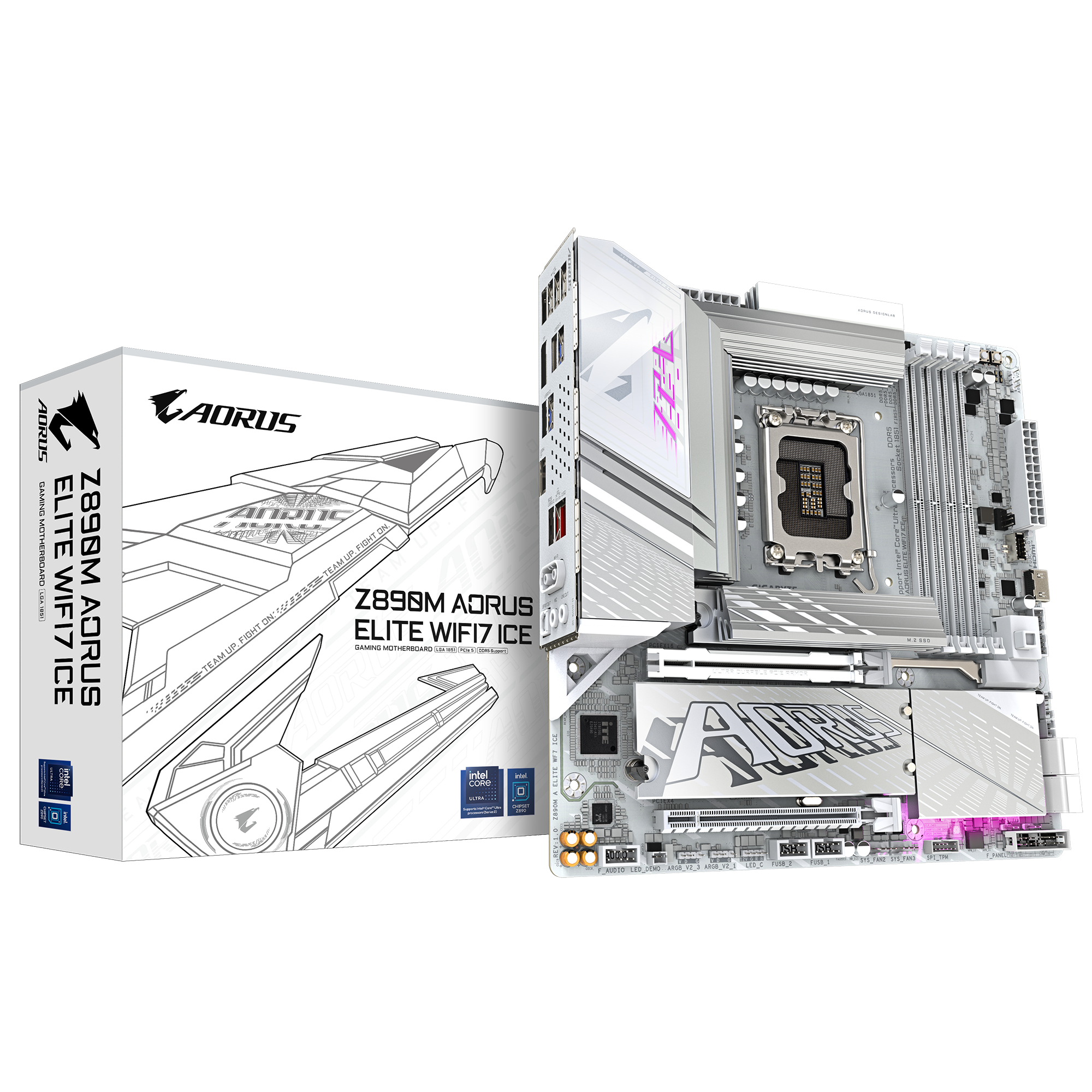 Z890M A Elite WF7 ICE (Z890.S1851.mATX.DDR5)