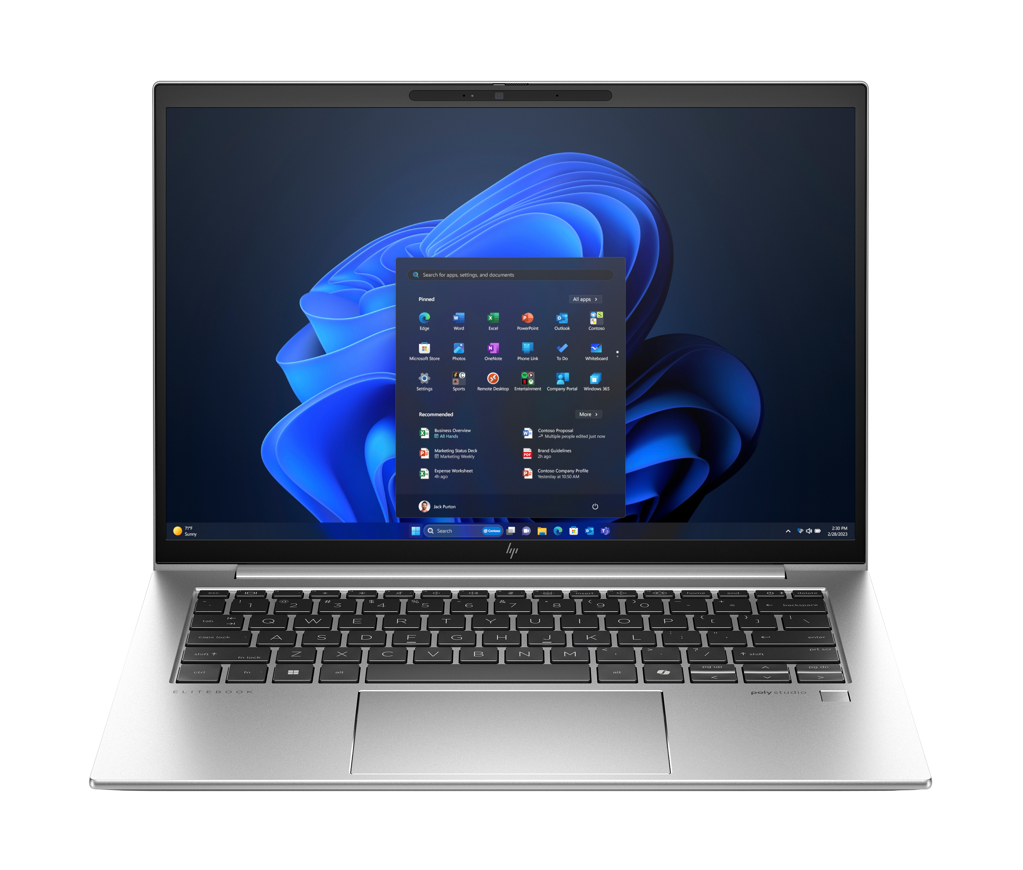 HP EliteBook 845 G11 AMD Ryzen 5 8540U 35,56cm 14Zoll WUXGA 16GB 512GB/SSD LTE W11P 1J War (DE)