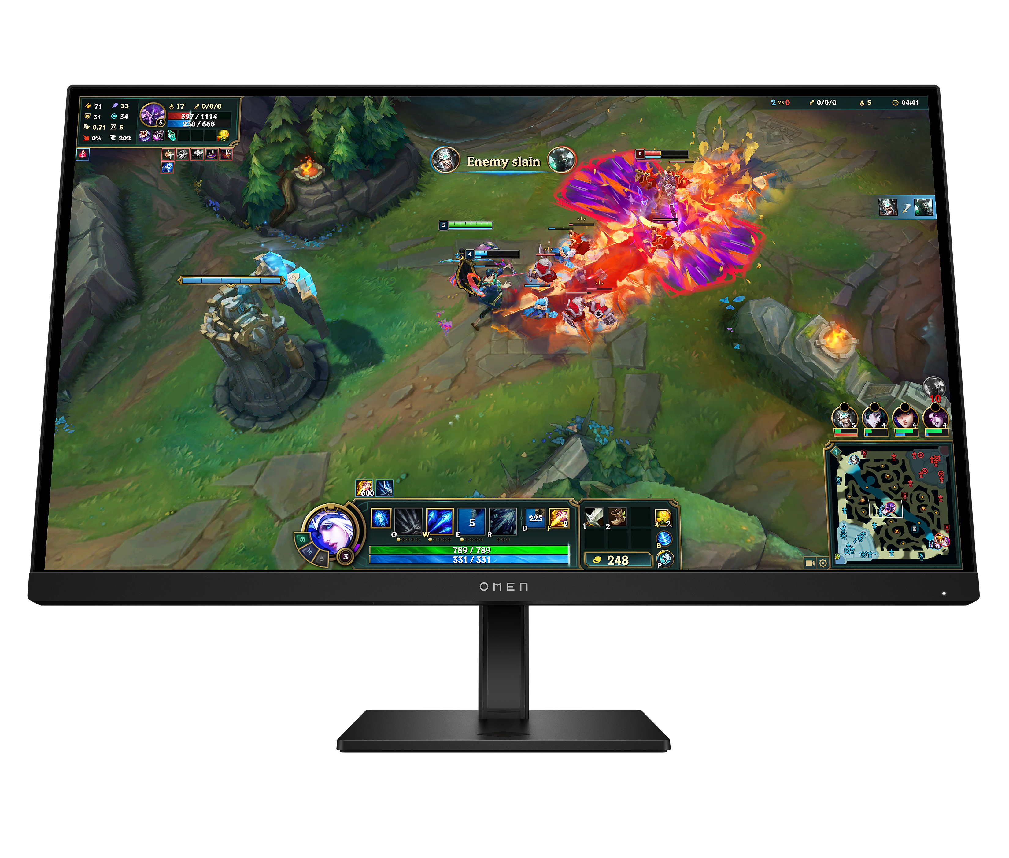 OMEN by HP 27q G2 27 IPS 2560 x 1440 (2K) HDMI DisplayPort 180Hz