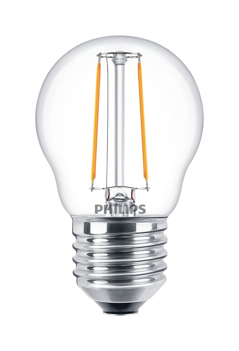 Philips Classic LED FilamentTropfenlampe 250lm 2W 2700K E27