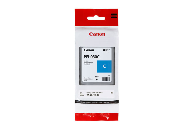 Canon Pfi-030C Ink Cartridge 1  Pc(S) Original Cyan