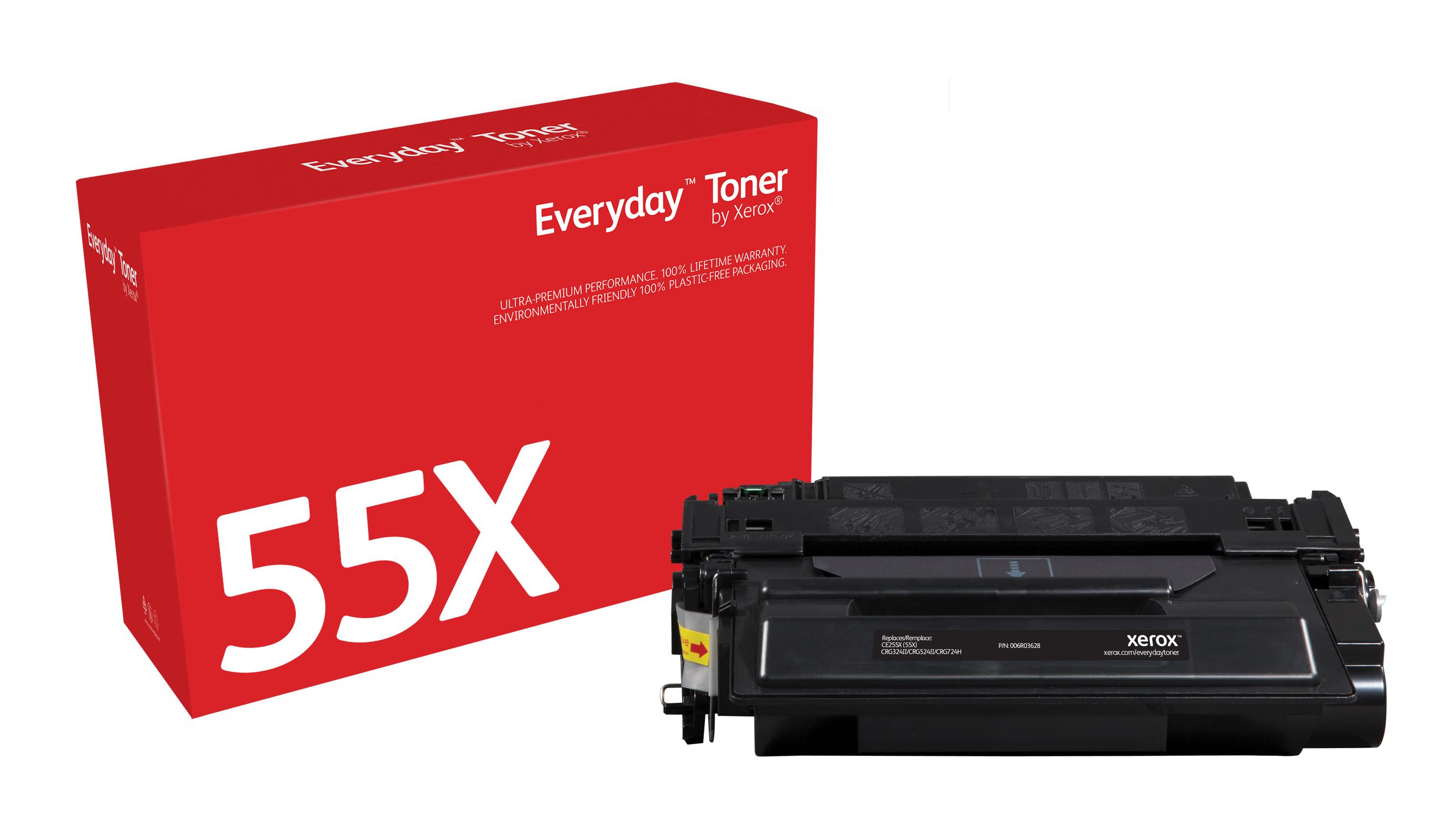 Xerox Everyday Toner 006R03628 Schwarz alternativ zu HP Toner 55X CE255X