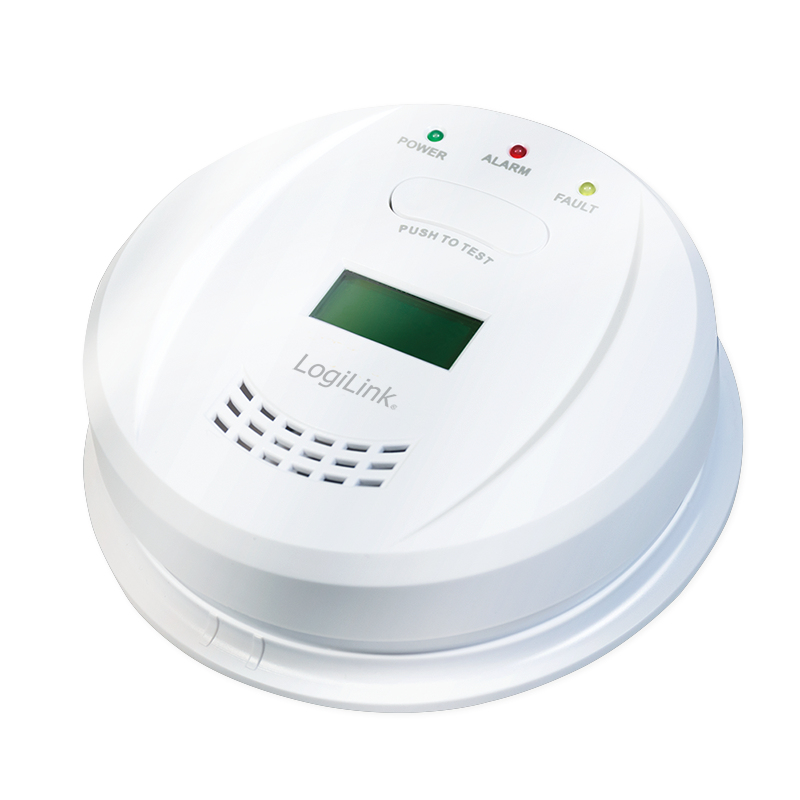 Kohlenmonoxidmelder mit LCD