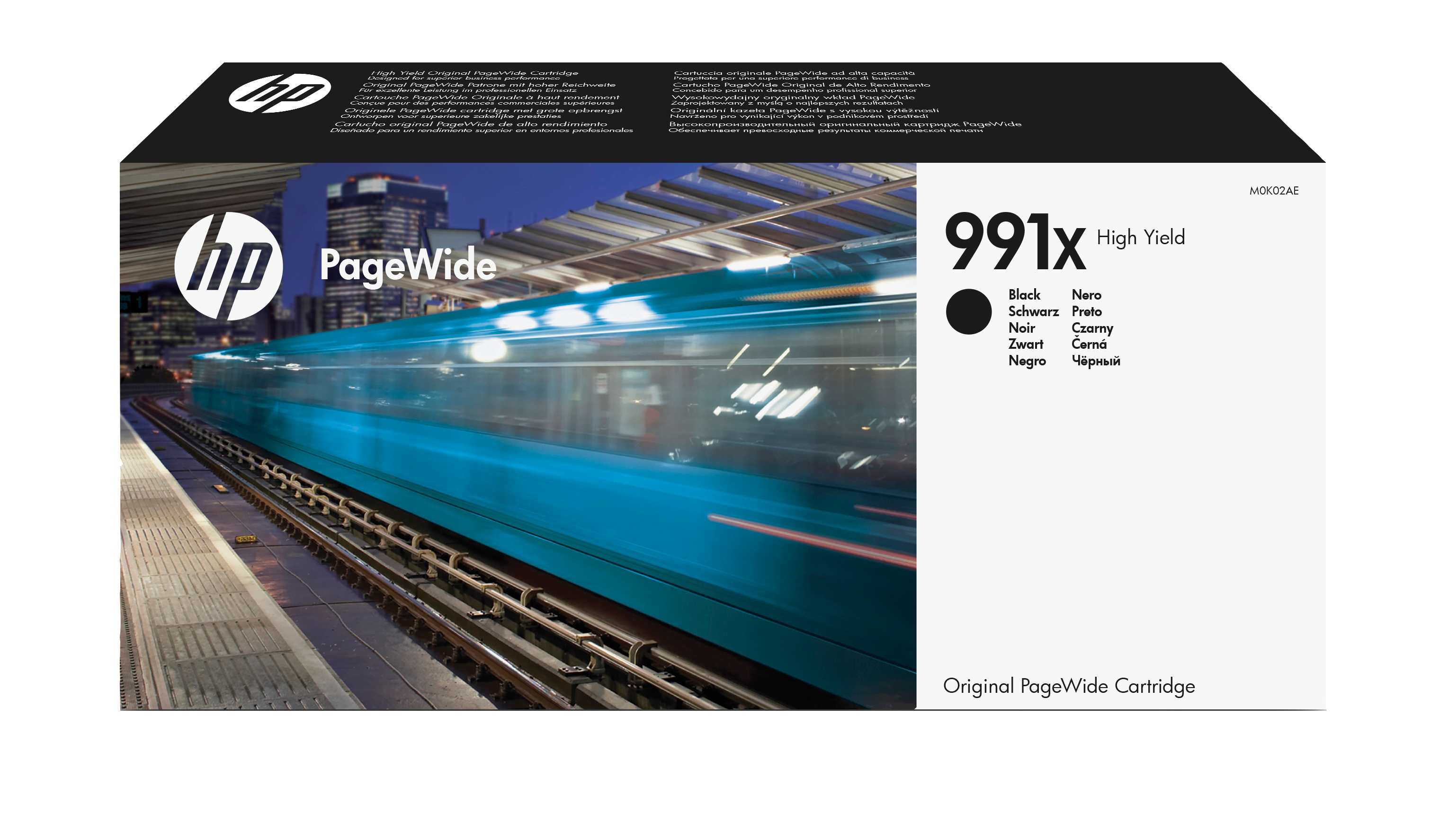 HP Toner/991X HY Black 20,000 pages, 375 ml Original  PageWide BK
