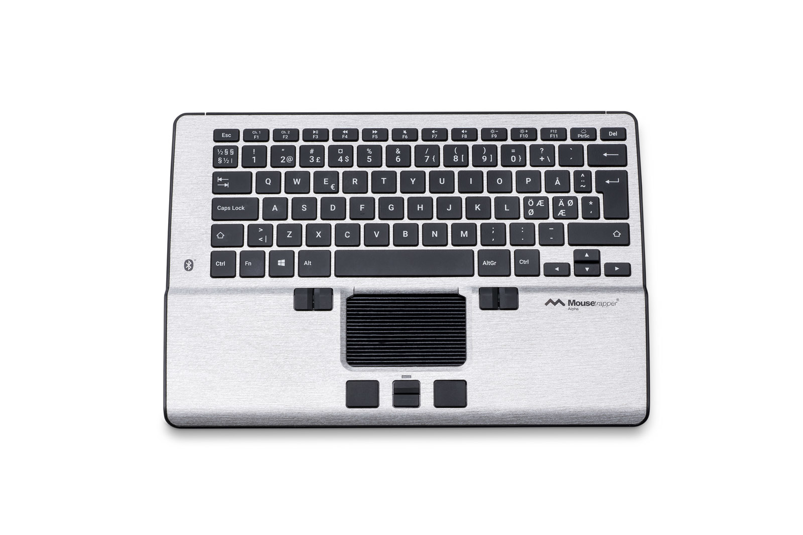 Mousetrapper Alpha Tastatur Trådløs Kablet